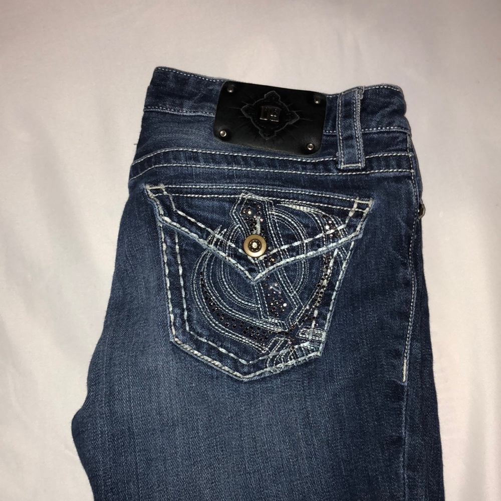 D9 slim bootcut jeans size 28